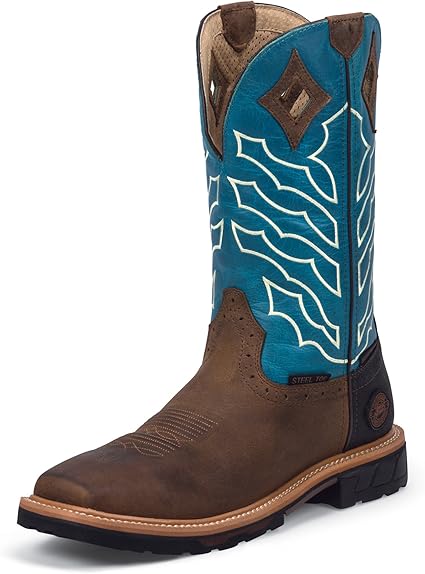 top pull on work boots