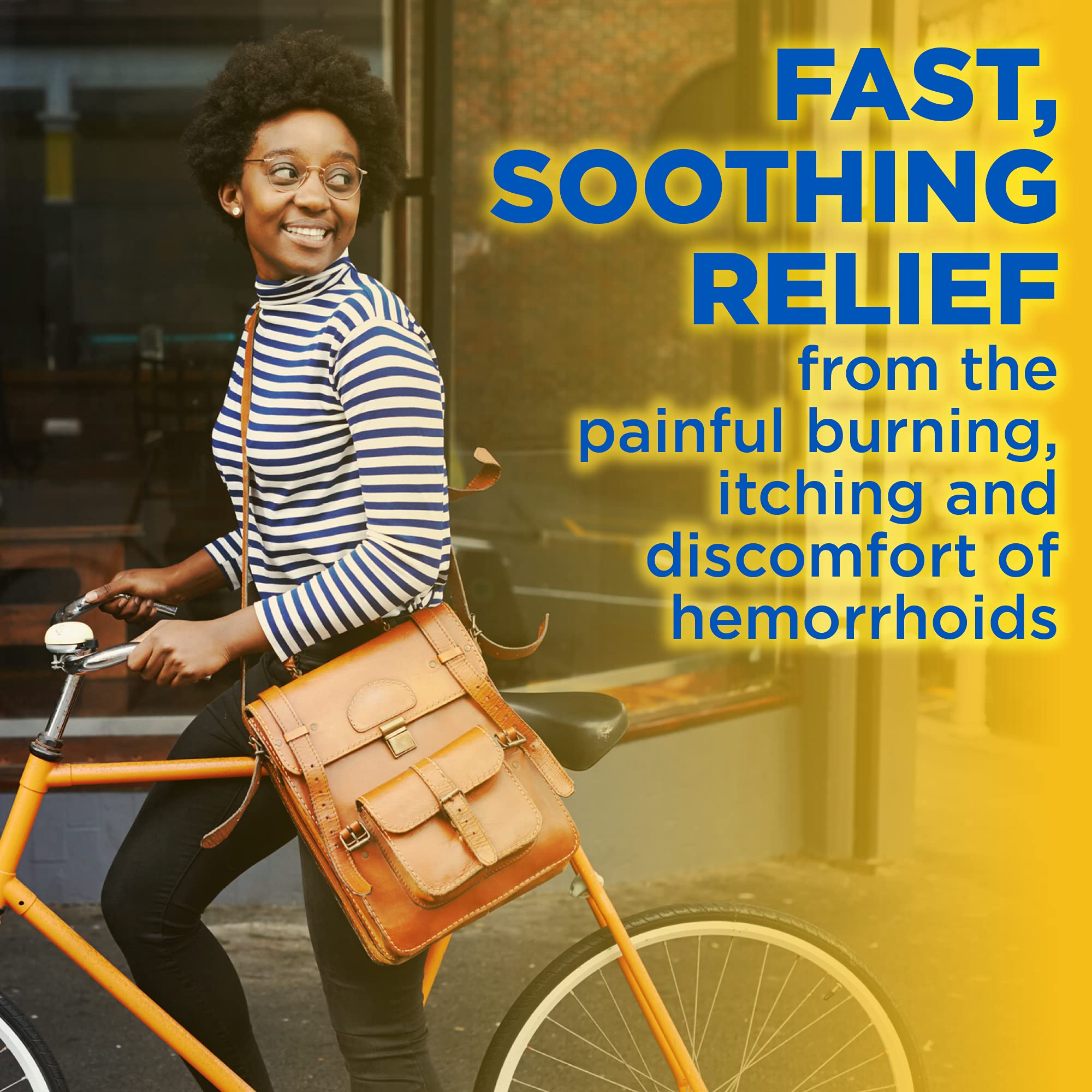 Amazon Basic Care Hemorrhoid Ointment, Hemorrhoid Treatment, Pain Relief, Relieves Burning, Itching and Discomfort, 2 ounce (Pack of 1)