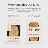 Kitsch Dry Brushing Body Brush for Lymphatic Drainage with Soft Bristles view 2