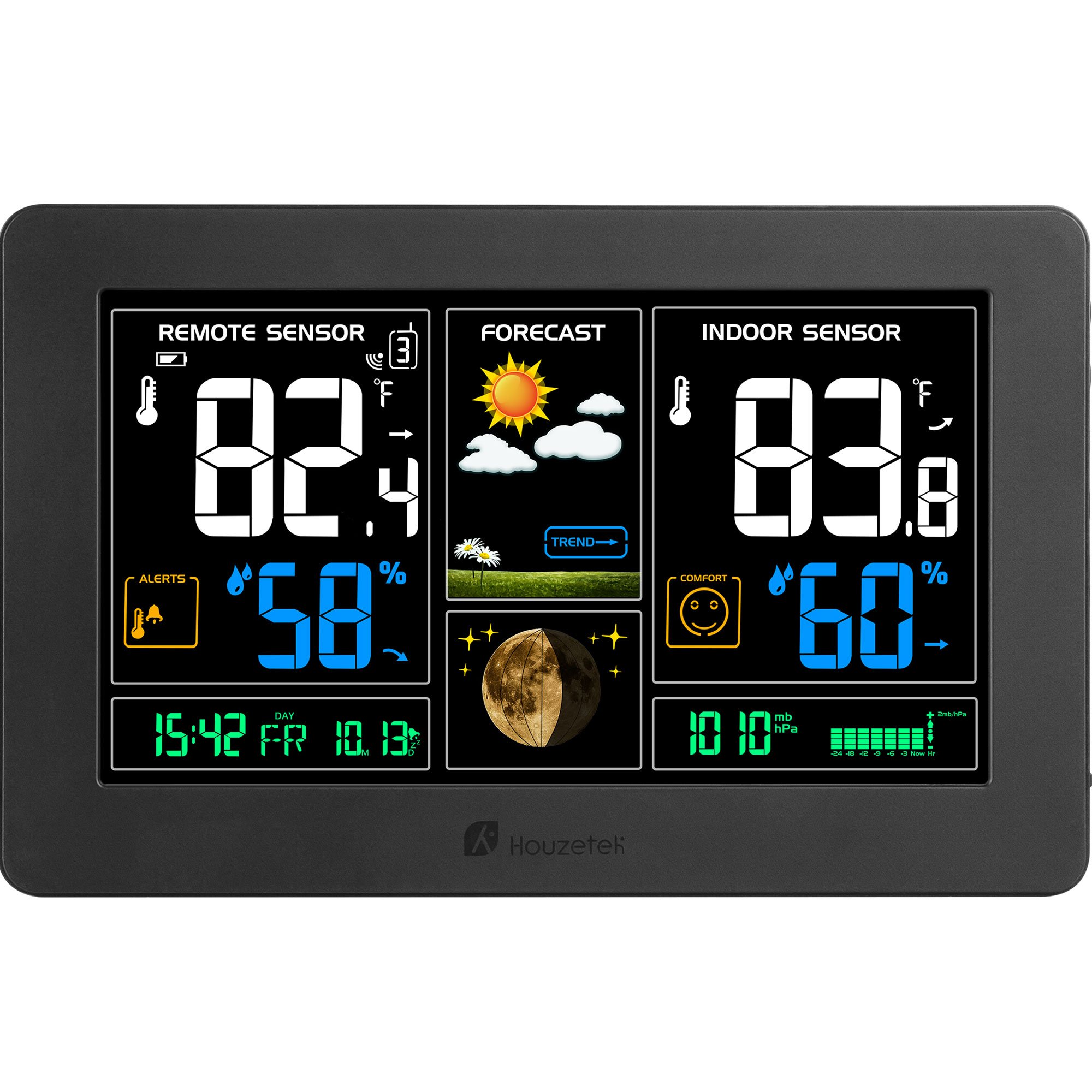 Indoor Outdoor Weather Station Digital Color Forecast Station w