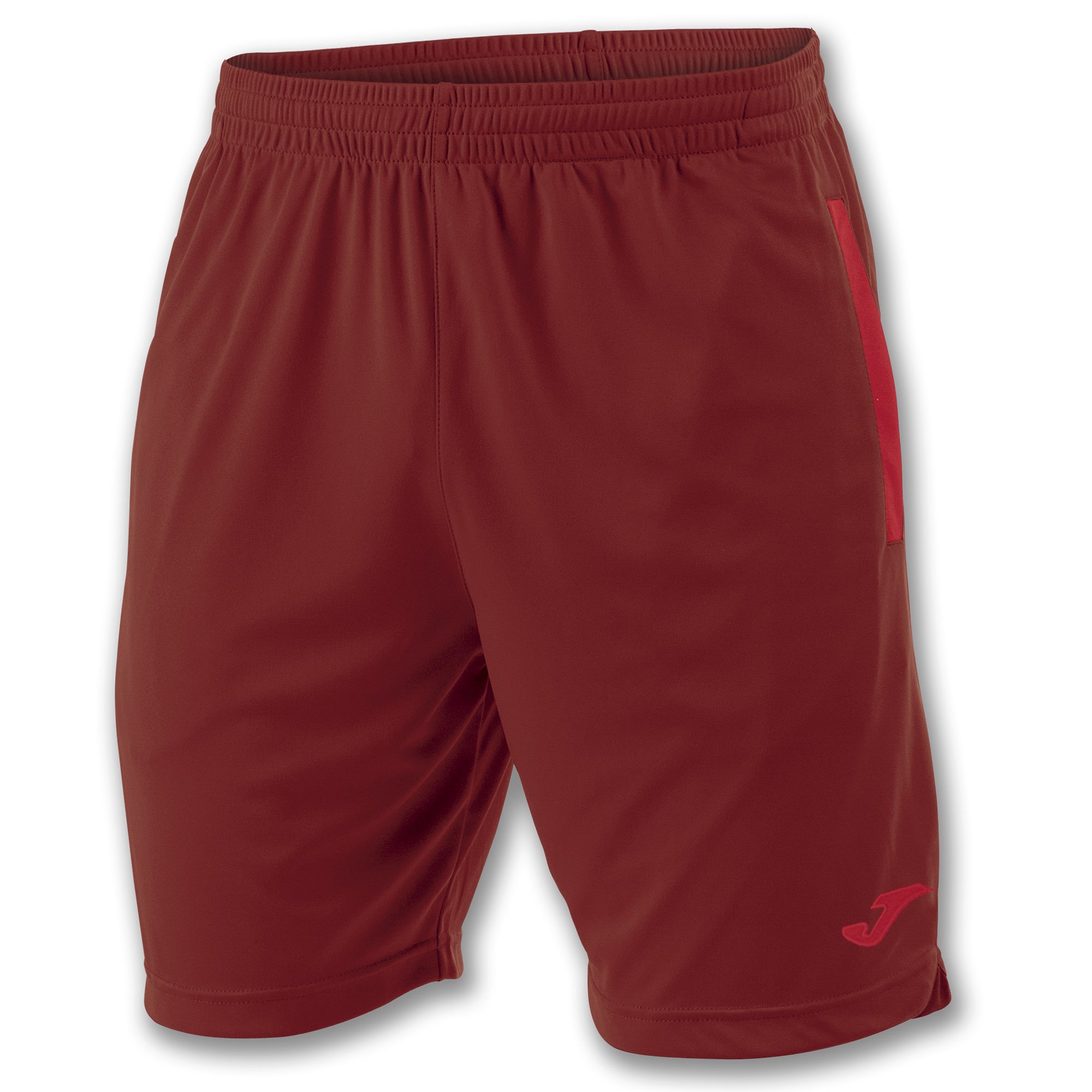 Joma Men´s Bermuda Shorts, 5XS - 2XL with Pockets and Drawstring - Miami Red
