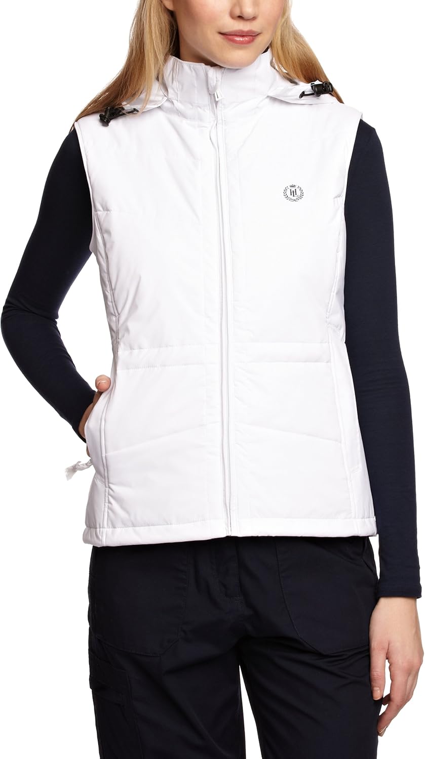 Henri Lloyd Helena Women's Gilet Optical White Large Amazon.co.uk