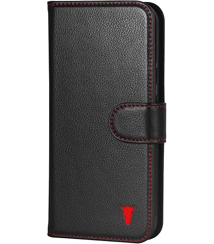 TORRO Handyhülle kompatibel mit iPhone 14 Pro - Echtes Leder MagSafe