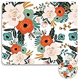 iDonzon Square Mouse Pad with Coaster, Soft Cute