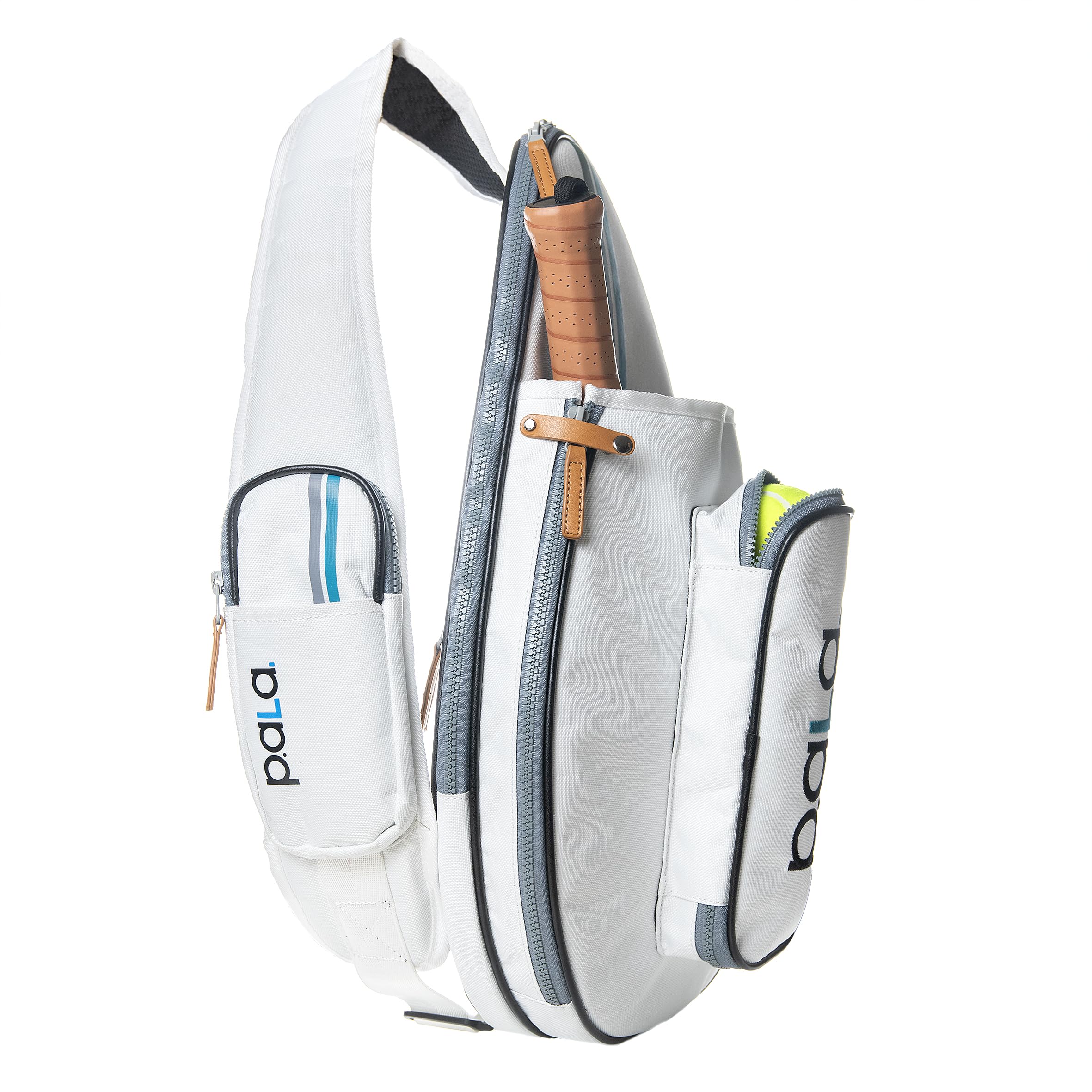 Paddle Racket Backpack Mua White Padel and Pickleball Bag for Men and Women Tennis Padel Sling ...