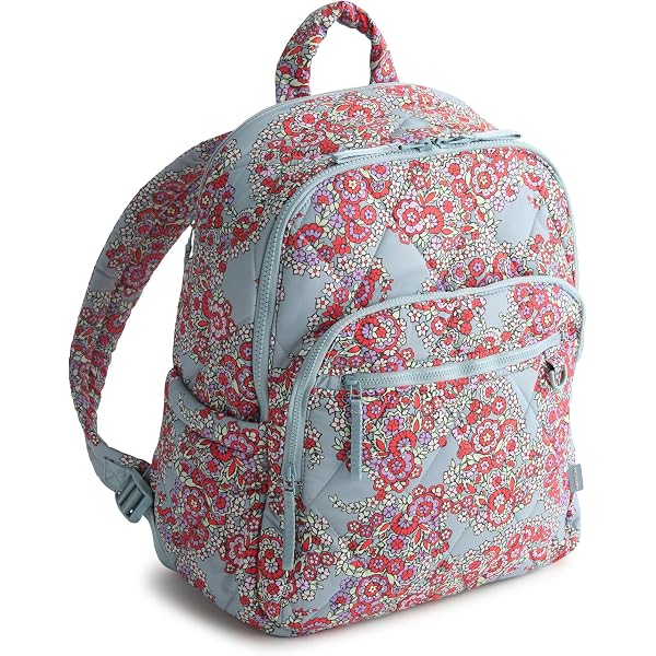 NWT Vera Bradley Essential Rucksack Backpack in Manor Paisley 71NqXPPdnRL._AC_SY200_QL15_.jpg main image 3