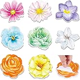 8 Packs Sticky Notes Watercolor Flower Post Sticky Notes Self Sticky Note Pads 3.2 x 3.2 Self Adhesive Paper Memo Pads for Reminders Studying School Office Home Notebook Supplies 30 Sheet/Pad