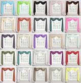 Megachest Tailored Voile Window Scarf Pelmet 56x197 26 Color Choices view 2