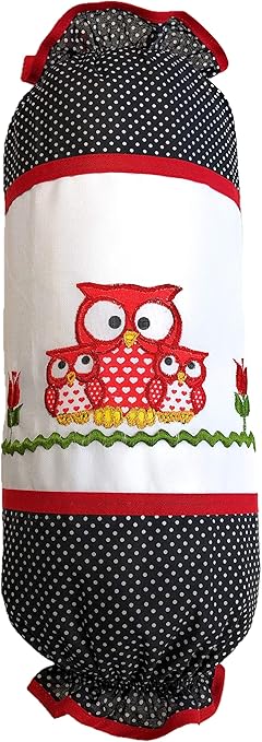 owl plastic bag holder