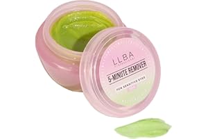LLBA Lash Gel Remover for Professional Eyelash Extensions 10ml - Dissolves Powerful Eyelash Extension Glue - Low Irritation C