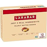 LÄRABAR Peanut Butter Cookie, Gluten Free Vegan Fruit & Nut Bars, 12 ct