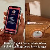 Owlet Dream Sock Smart Baby Monitor Dusty Rose Brand New view 4