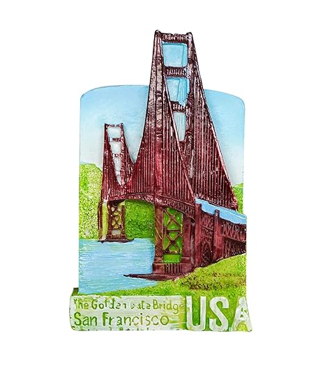 zamonji Puente de Puerta de Oro, San Francisco, Estados Unidos, 3D ...