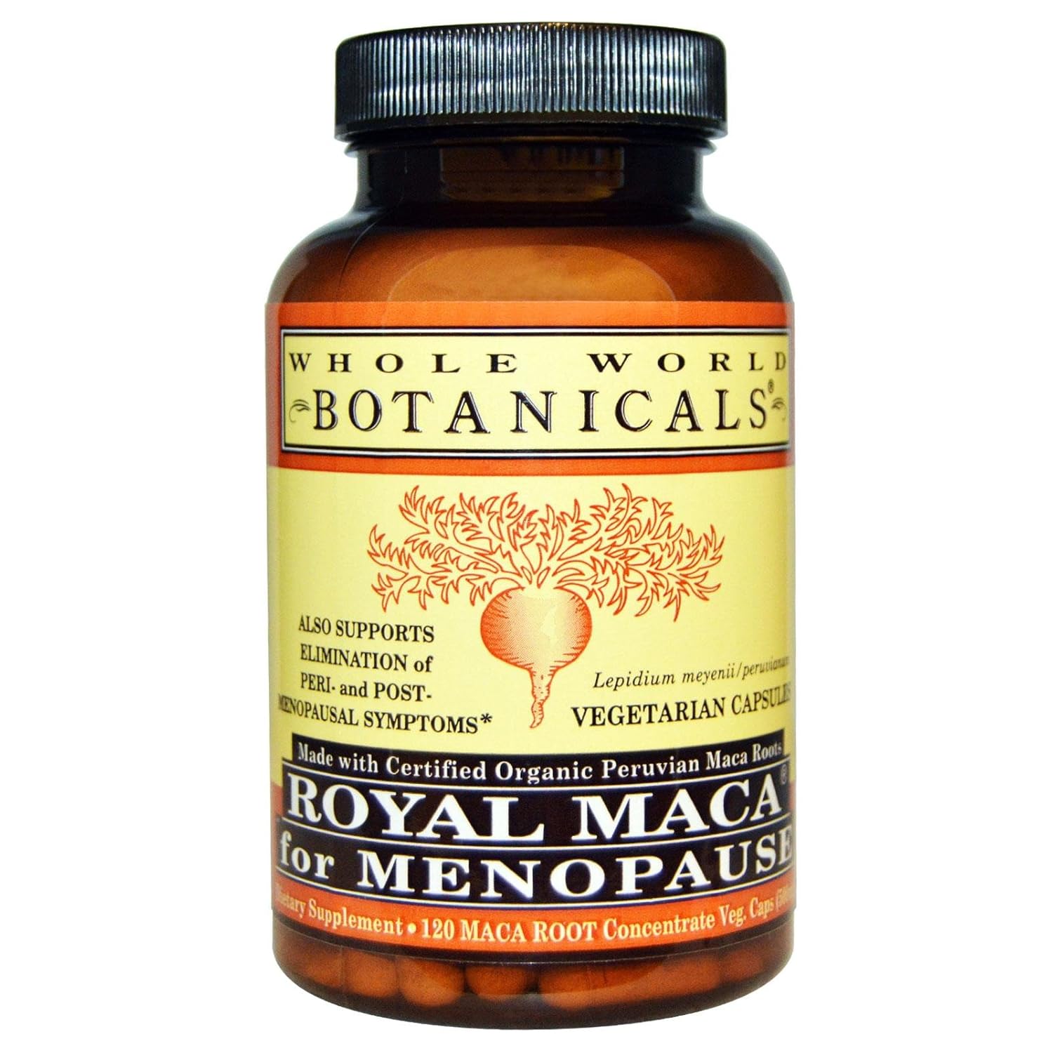 Oraganic Royal Maca Whole World Botanicals 120 VCaps: Amazon.es: Salud y cuidado personal