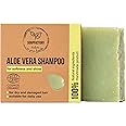 SoapFactory Organic Solid Shampoo Bar for thinning Hair, Hair Soap with Aloe Vera for Men and Women, 100% Natural, Vegan, Handmade, Plastic Free, 3 ounce