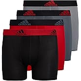 adidas Youth Microfiber Boxer Brief (Multipack) Athletic Underwear for Kids Boys