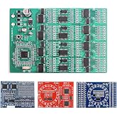 DIDODI Soldering Practice Kit - 4-in-1 SMD &amp; SMT DIY Electronic Kits | Soldering Training Board for Beginners, Hobbyists, and Students | Perfect for Learning Surface Mount Soldering Techniques
