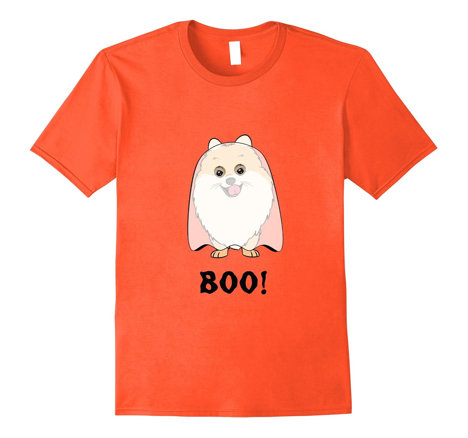 Pomeranian Halloween Boo Ghoul Shirt-ANZ