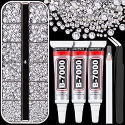 Resin Rhinestones for Crafting with B7000 Jewelry