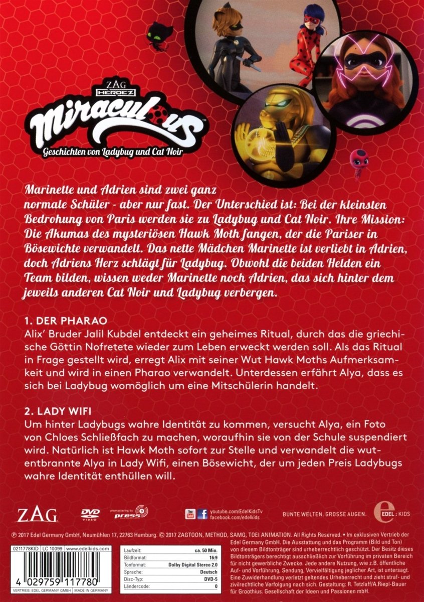 Amazoncom Miraculous 2 Geschichten Von Ladybug Und Cat