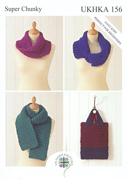 Amazon Com Super Chunky Knitting Pattern For Easy Knit Amazon Com Super Chunky Knitting Pattern For Easy Knit