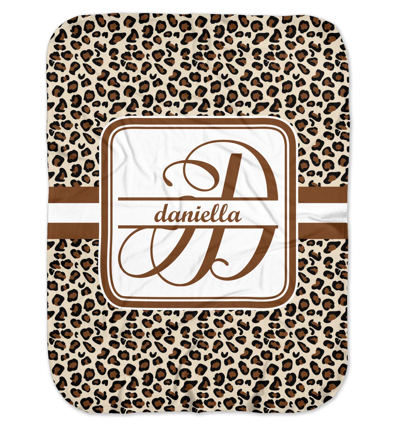 leopard print swaddle