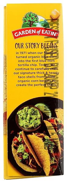 GARDEN OF EATIN’ TACO SHELLS, YELLOW CORN, 5.5 OZ