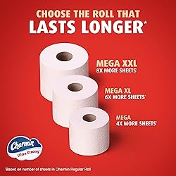 Charmin Ultra Strong Clean Touch Toilet Paper, 18