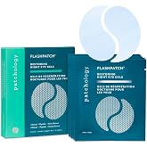 Patchology FlashPatch Night Eye Patches for Puffy Eyes &amp; Dark Circles | 5pk | Puffiness &amp; Anti Wrinkle Patches Nonslip Grip-Tech | Hydrating Eye Masks for a Radiant Look | Retinol, Squalane &amp; Peptides