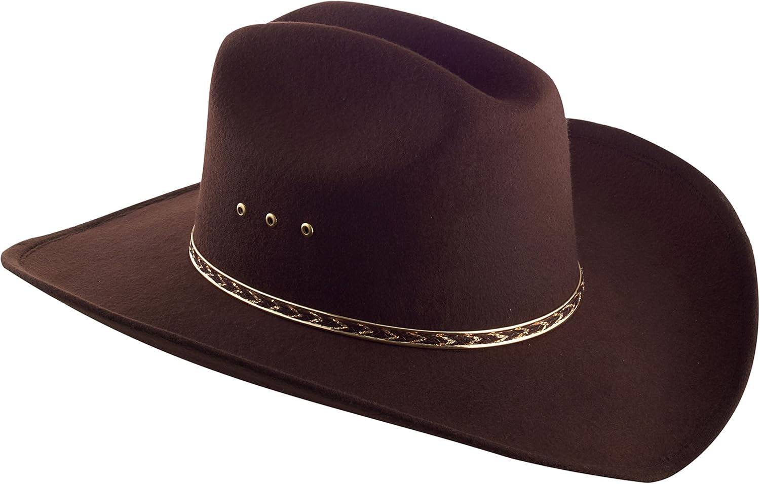 small brim cowboy hat