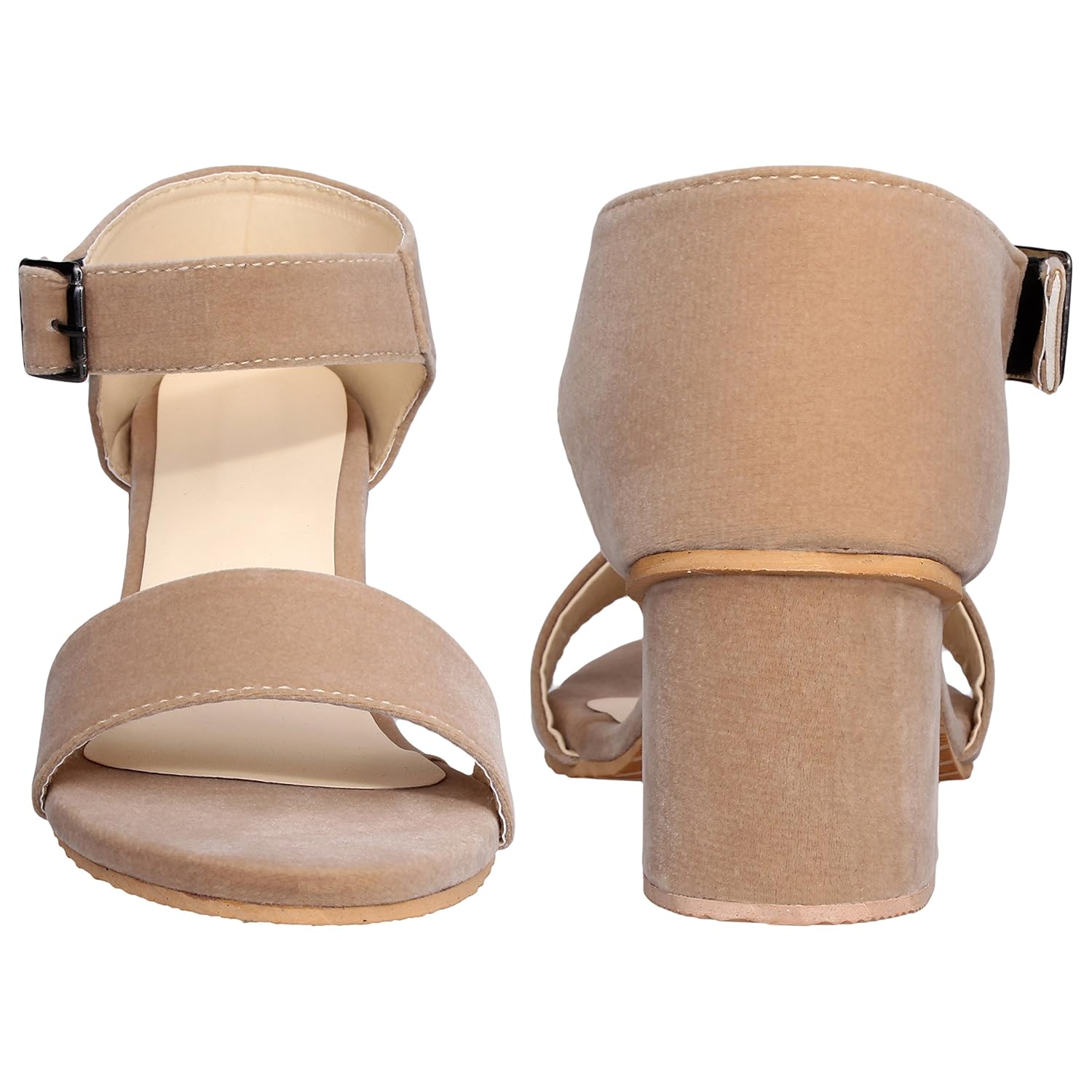 lancy stylish block kittenn pump heels