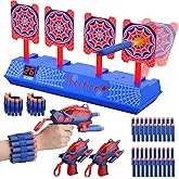 Gretex Spider Shooting Target for Kid: 2 Foam Dart Blasters, Electronic Scoring Targets & Refill Darts, Shooting Toy for Kids Ages 3-12, Dart Gun Target Practice Game, Ideal Gift for Boys Girls
