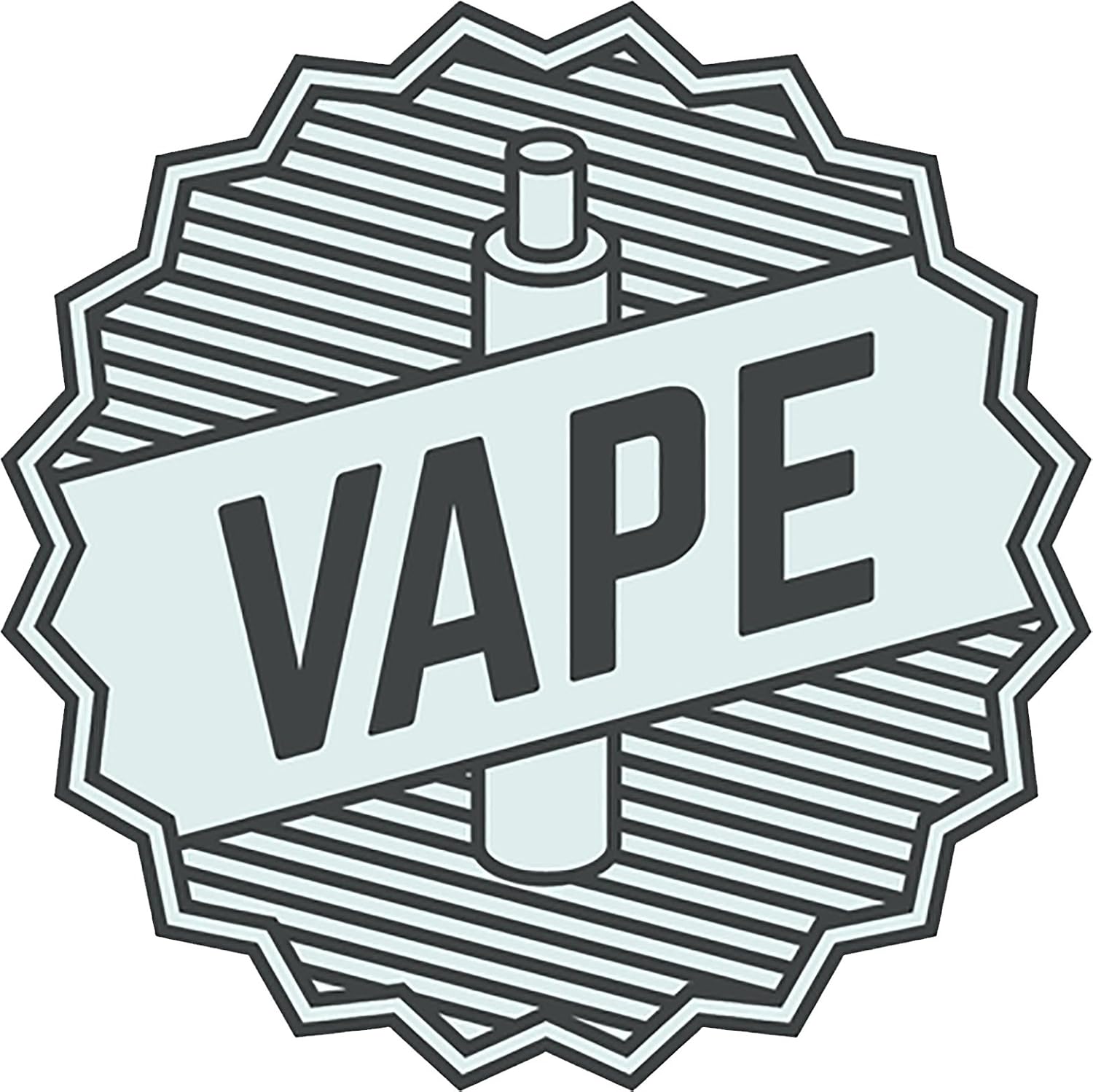 amazon com cool simple vape vapers cartoon logo art icon vinyl decal sticker 8 wide 7 automotive cool simple vape vapers cartoon logo art icon vinyl decal sticker 8 wide 7