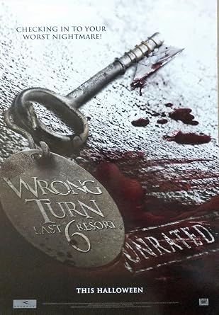 Wrong Turn 6 13 X19 5 Original Promo Movie Poster Sdcc 2014 At