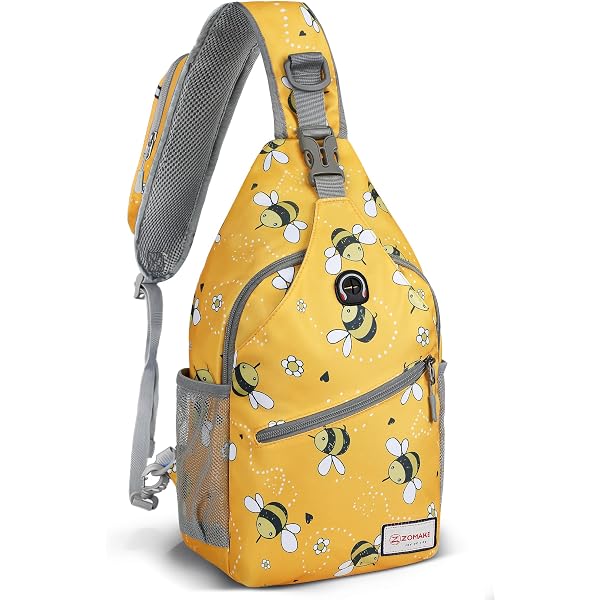 Luirioe Sling Bag Crossbody Backpack - Lightweight Daypack For Hiking & Travel, 19x9x39cm