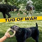 Fida Dog Rope Toys for Large Dogs 4 Pack Indestructible Cotton Tug Toy Set view 4