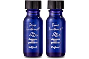 Pure Instinct (2-Pack - The Original Pheromone Infused Essential Oil Perfume Cologne - Unisex For Men and Women - TSA Ready
