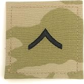 Insignia Depot US Army OCP Rank with Hook Fastener