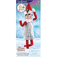 The Elf on the Shelf Claus Couture Tiny Tinsel Dress – Scout Elf Outfit (Scout Elf Not Included)
