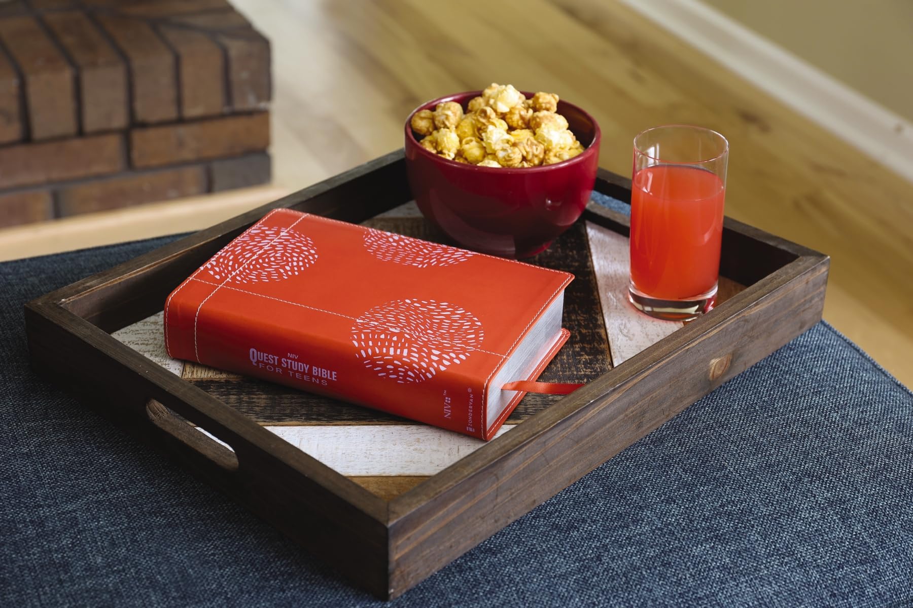 NIV, Quest Study Bible for Teens, Leathersoft, Coral, Comfort Print: The Question and Answer Bible