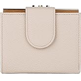 Julia Buxton Pebble RFID Lexington Wallet White Pepper