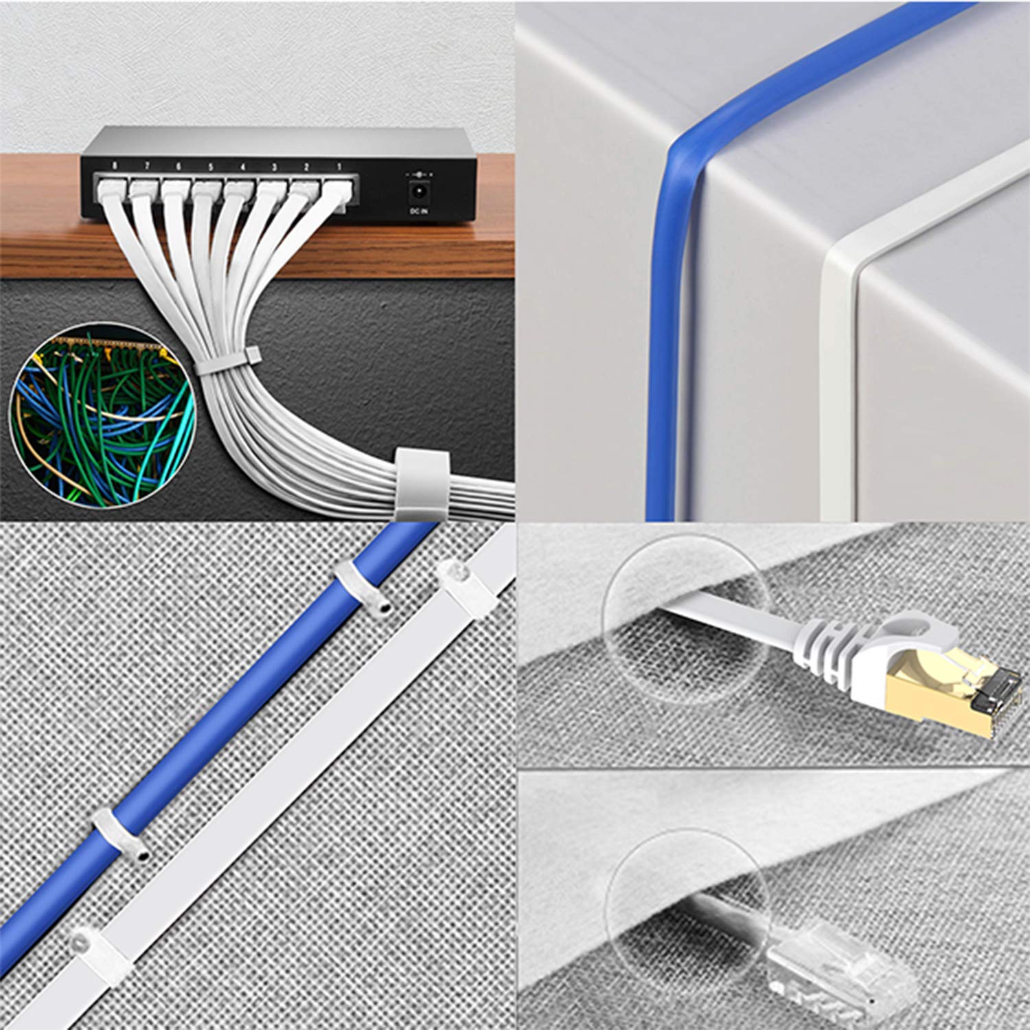 Xbox High Speed Flat Internet Network Computer Patch Cord White ...