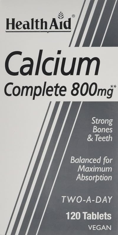HealthAid Calcium Complete 800mg - 120 Tablets Calcium Supplement