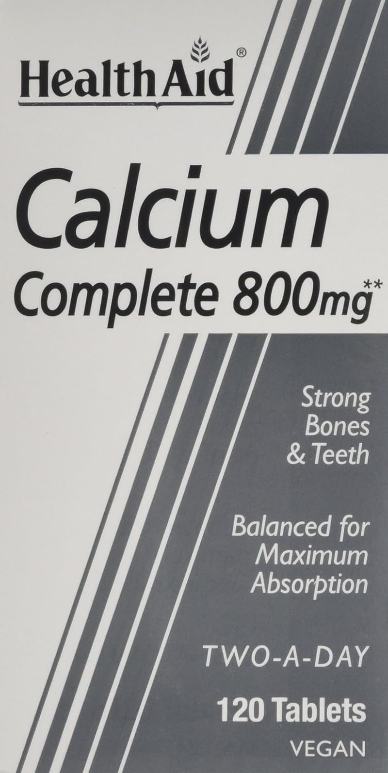 HealthAid Calcium Complete 800mg - 120 Tablets Calcium Supplement