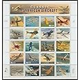 1997 Classic American Aircraft - Sheet of Twenty Stamps Scott 3142