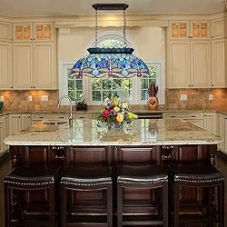 Capulina Tiffany Pool Table Island Chandelier