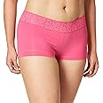 Maidenform womens Dream Cotton With Lace Boyshort