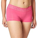 Maidenform womens Dream Cotton With Lace Boyshort