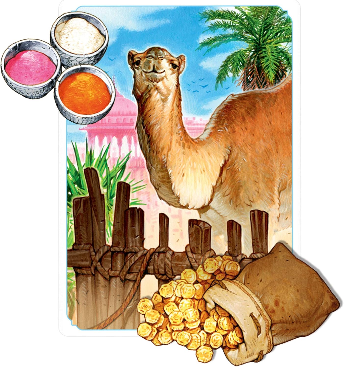 Amazon Com Jaipur Board Game New Edition Strategy Game For Adults And Kids Two Player Trading Game Fun Tactical Game Ages 10 And Up 2 Players Average