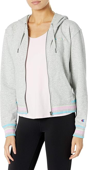 champion hoodie white women's
